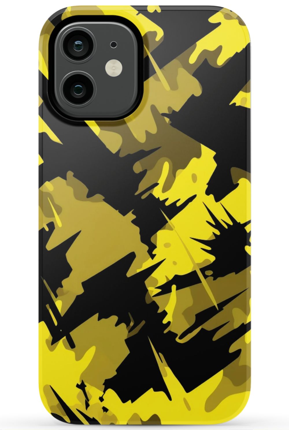 Yellow Blazing Camo Phone Case - B7Cases
